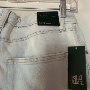 Wild Fable high rise tapered jeans